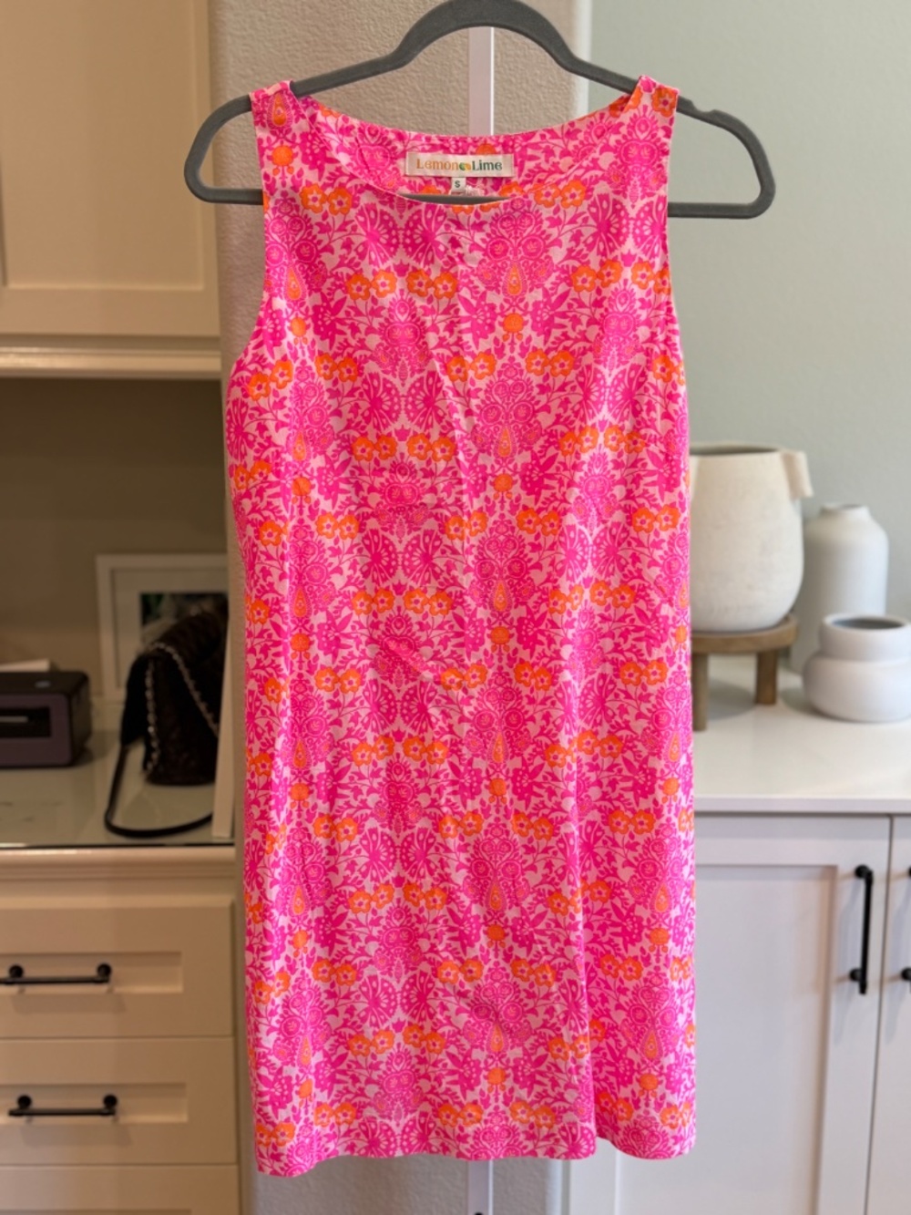 LEMON LIME DRESS SMALL - Picture 2 of 5